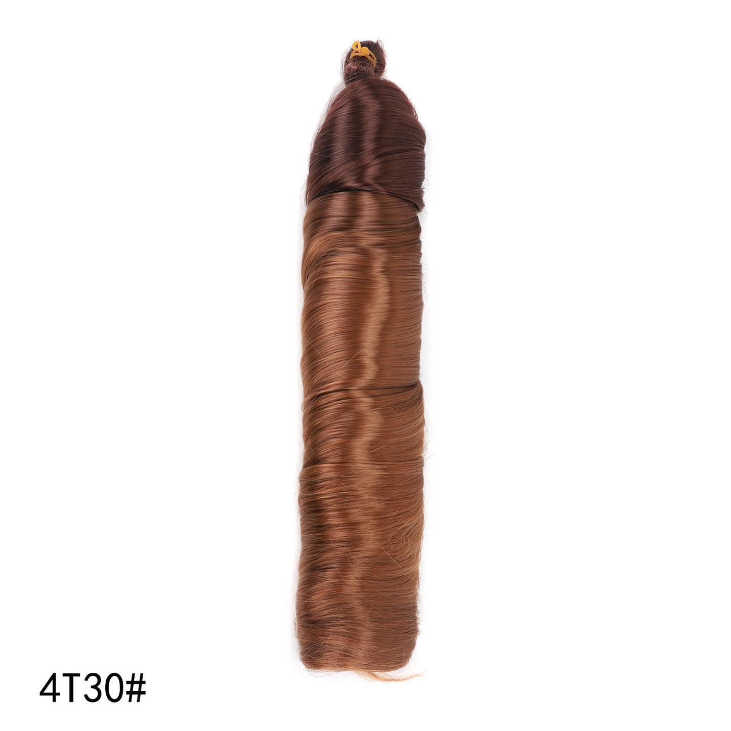 Crochet hair tubes curved wigs braids