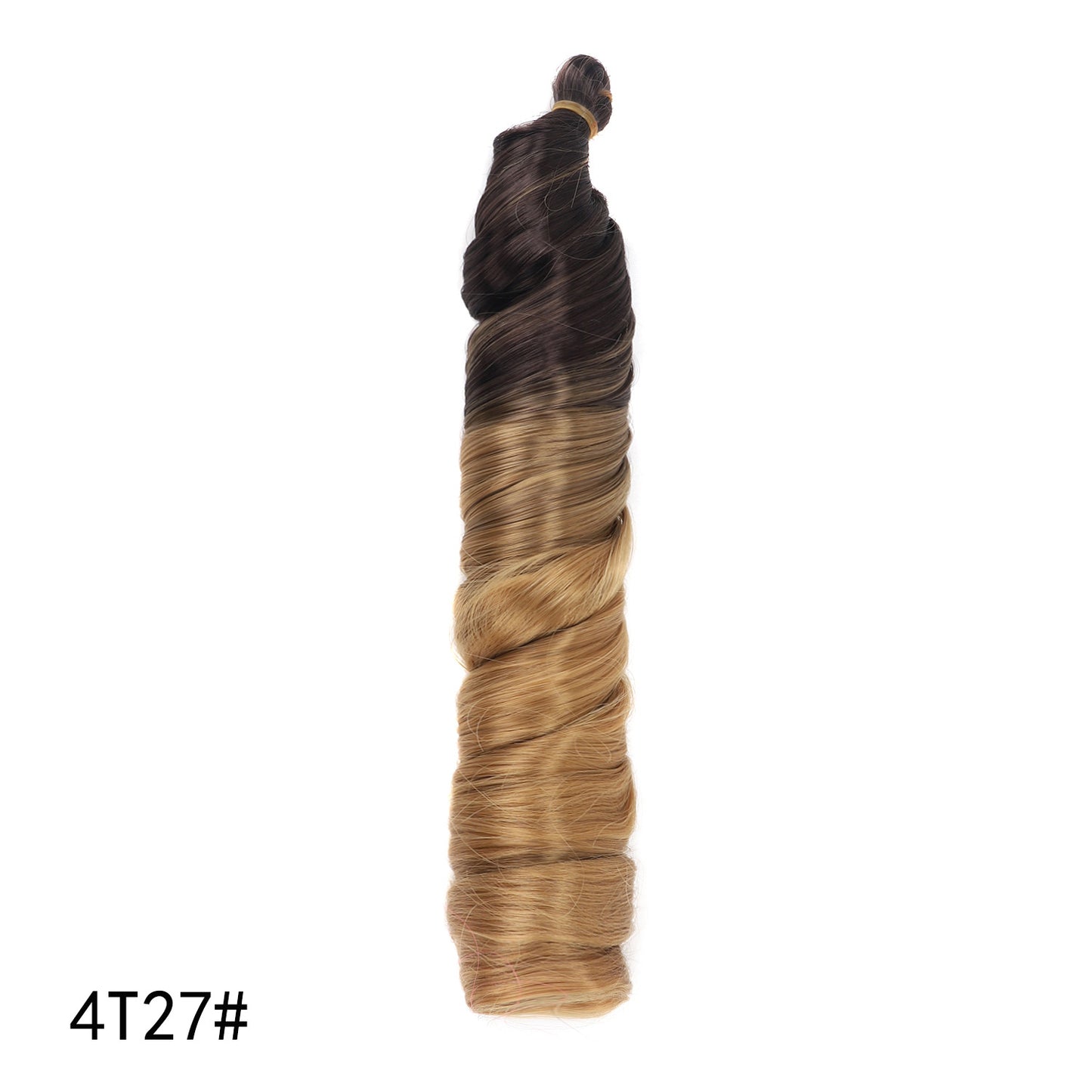 Crochet hair tubes curved wigs braids