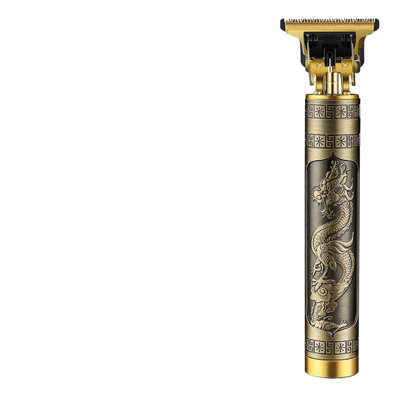 Rechargeable Electric Hair Clipper with Titanium Blade