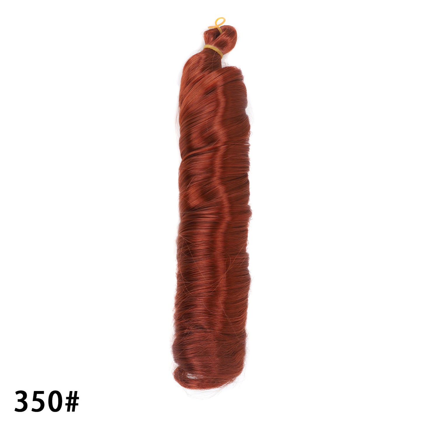 Crochet hair tubes curved wigs braids