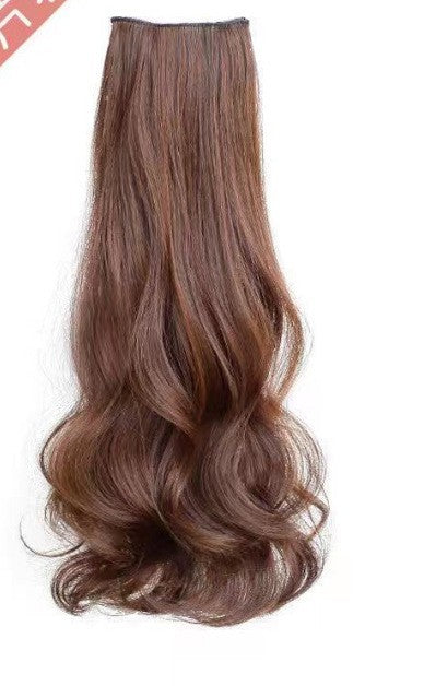 3-Piece Seamless Invisible Long Curly Hair Extensions for Women