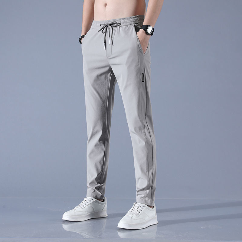 Casual silk pants for men