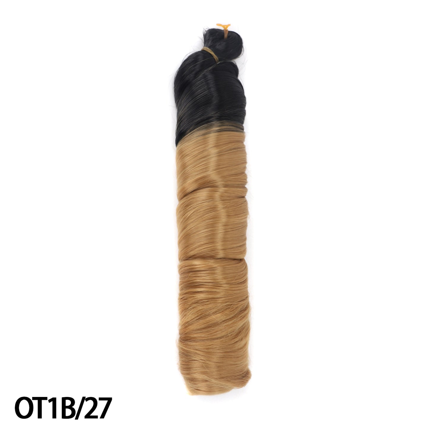 Crochet hair tubes curved wigs braids