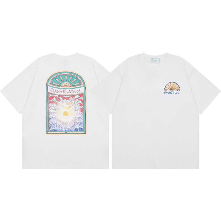 Loose short-sleeved T-shirts for both men and women