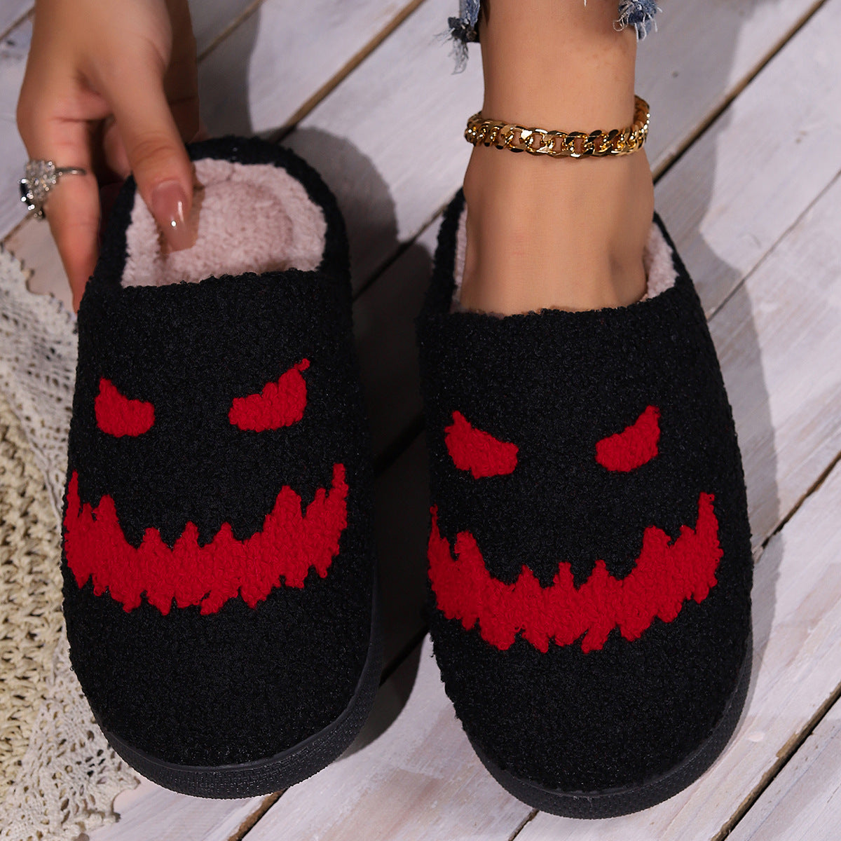 Women's Indoor Warm Cotton Slippers
