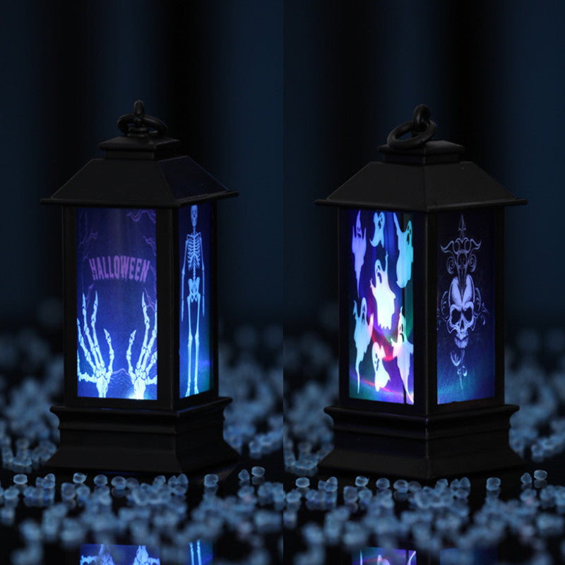 Halloween Glowing Oil Lamp