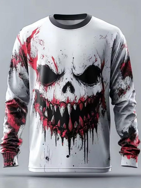 Skull Mummy 3D Printed Casual T-Shirt