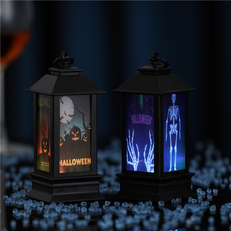 Halloween Glowing Oil Lamp