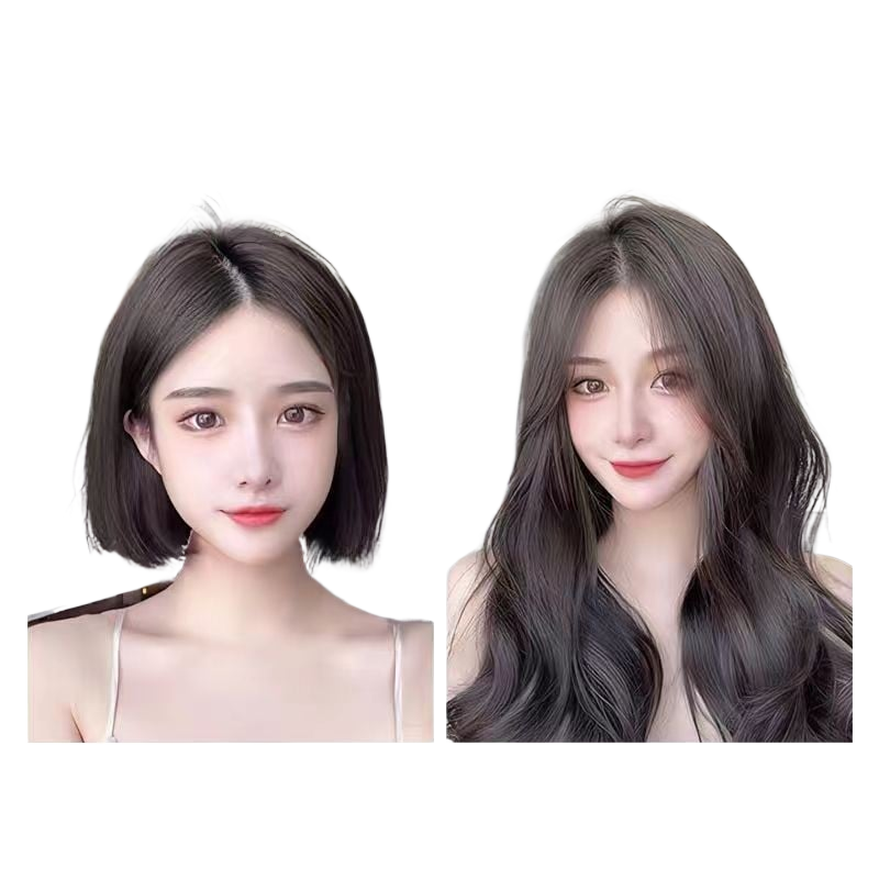 3-Piece Seamless Invisible Long Curly Hair Extensions for Women