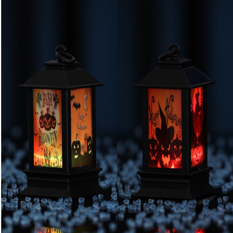 Halloween Glowing Oil Lamp