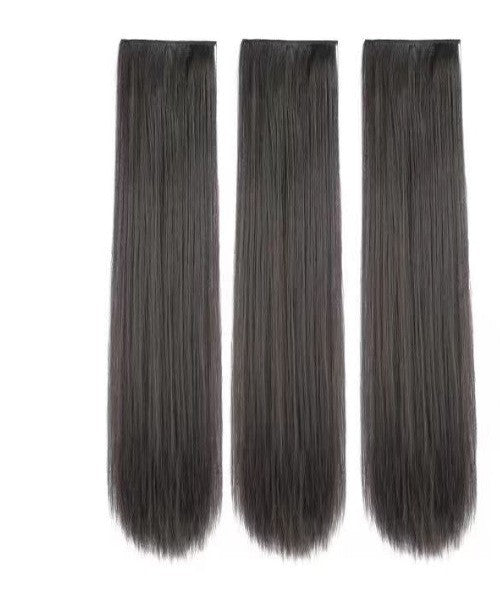 3-Piece Seamless Invisible Long Curly Hair Extensions for Women