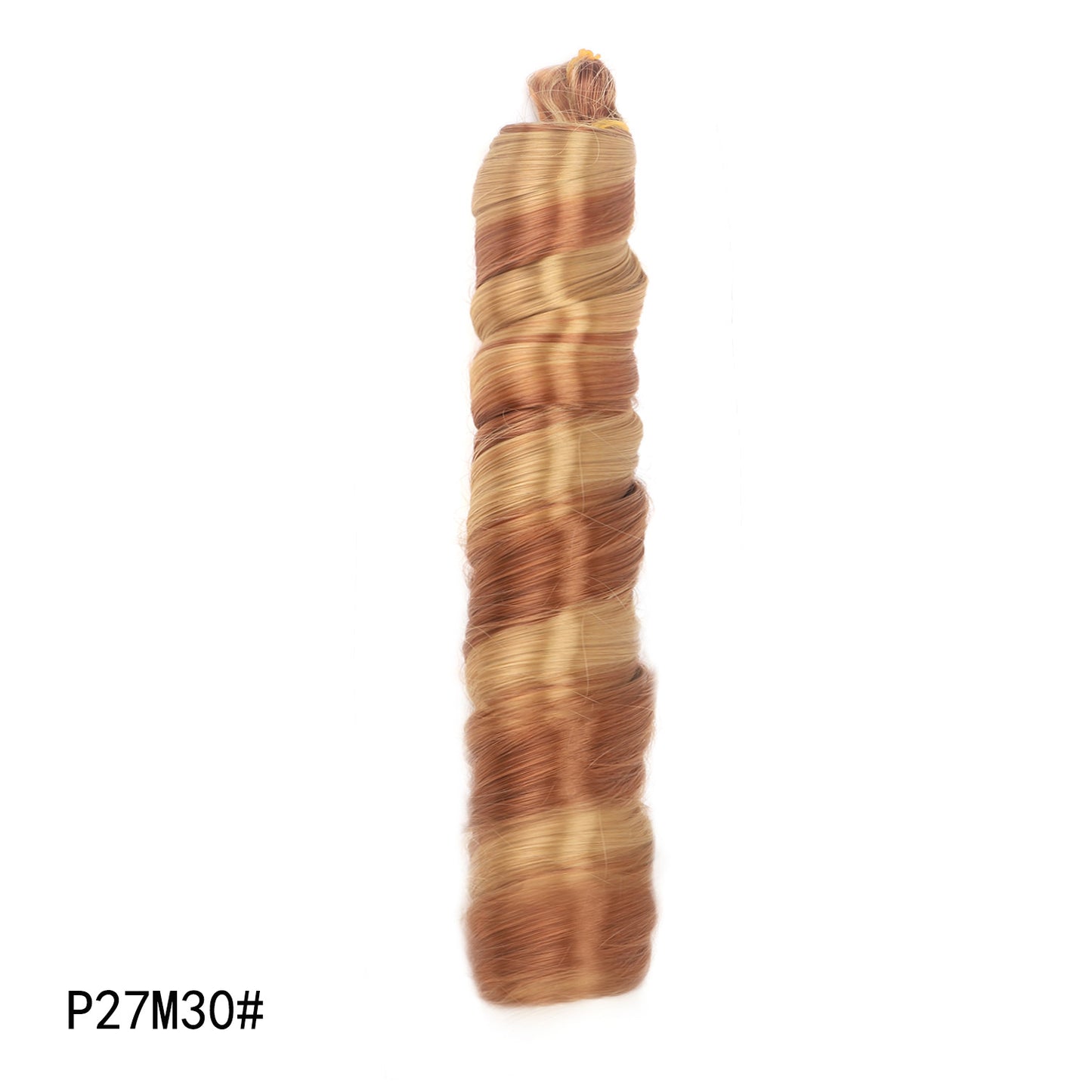 Crochet hair tubes curved wigs braids