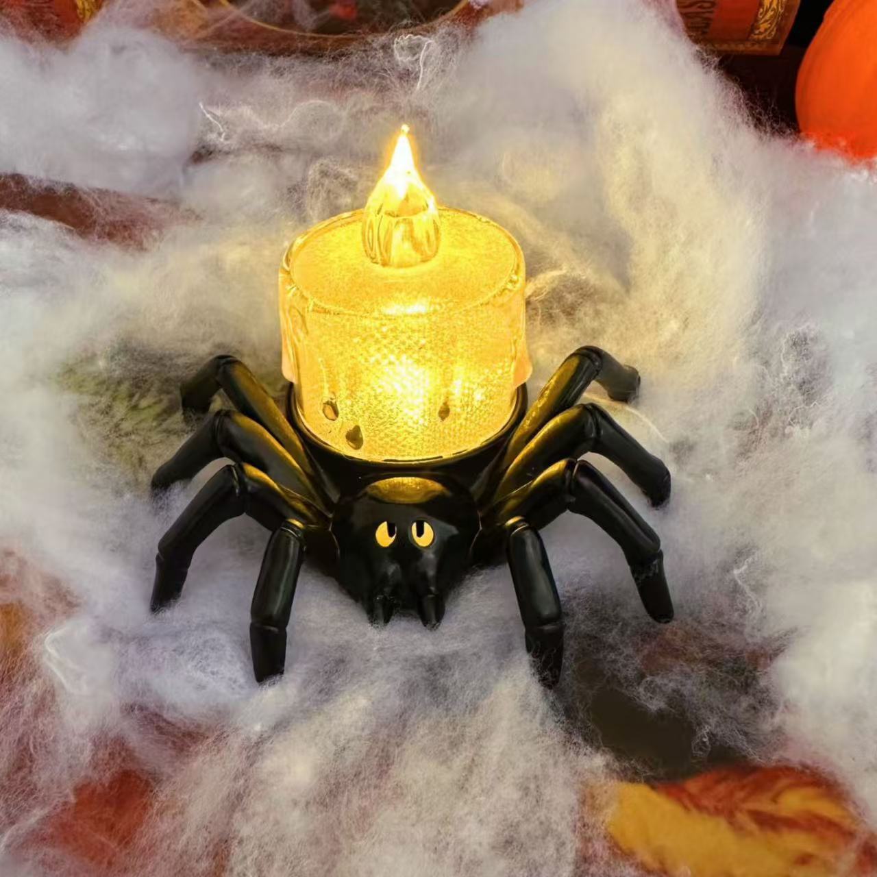 Weird Spider Candle Lamp