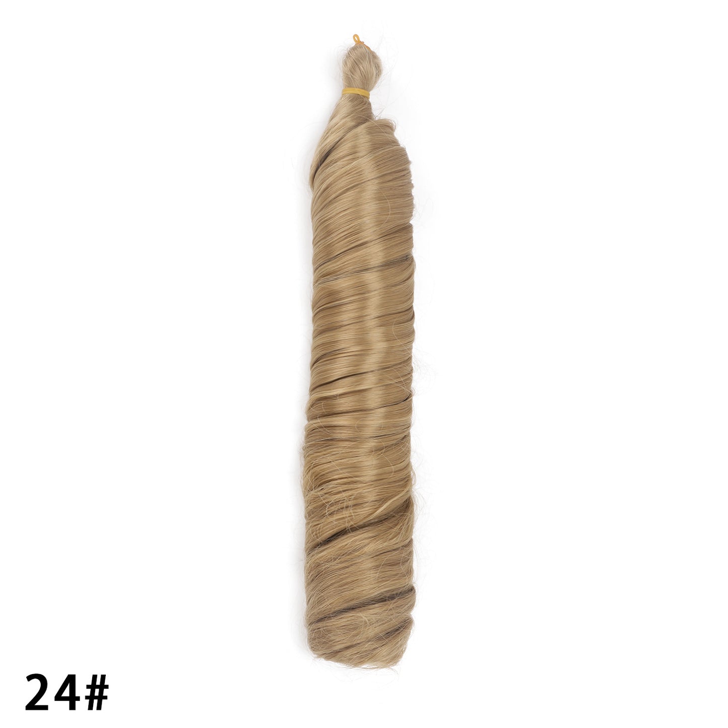 Crochet hair tubes curved wigs braids