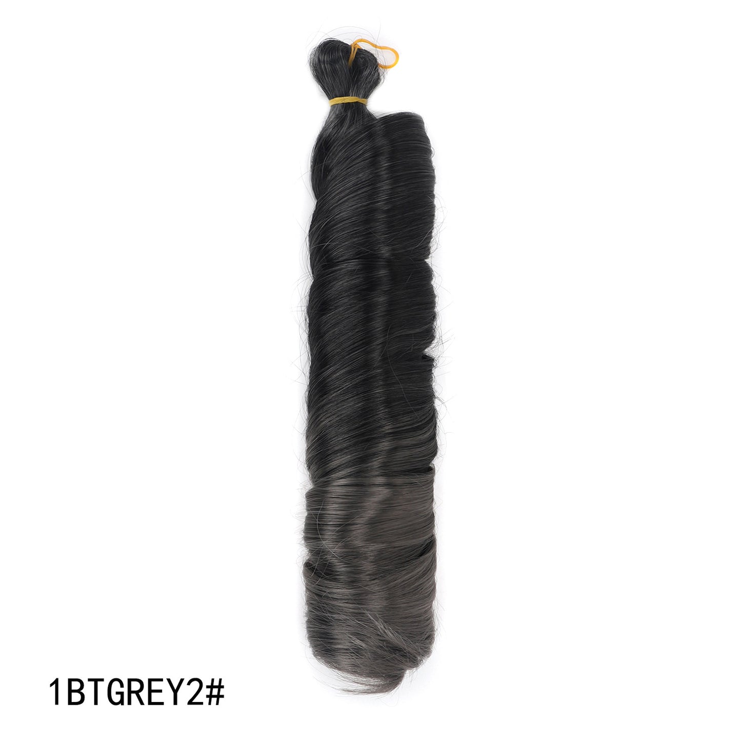 Crochet hair tubes curved wigs braids