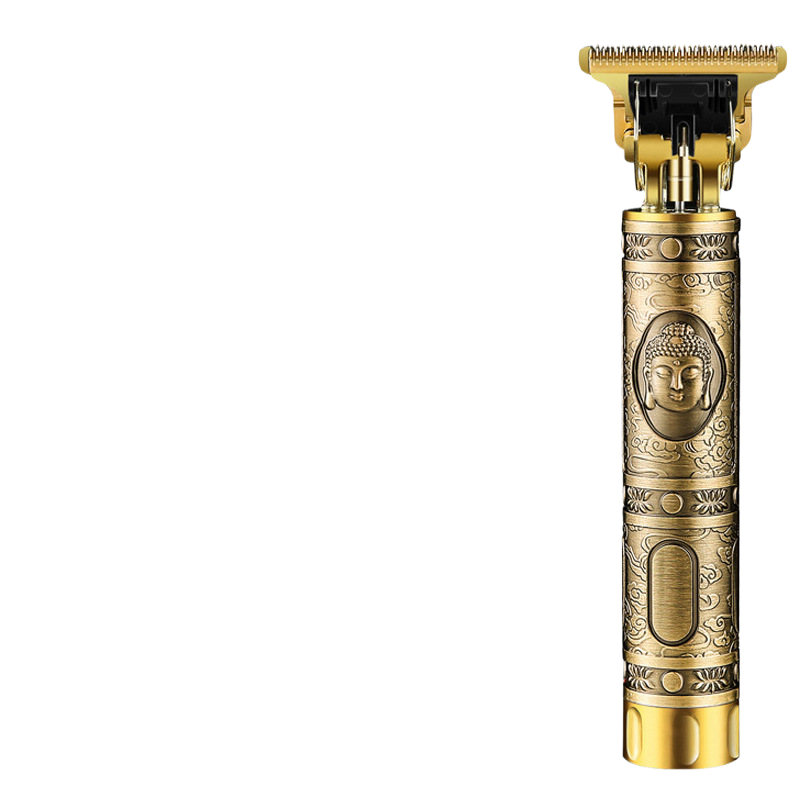 Rechargeable Electric Hair Clipper with Titanium Blade