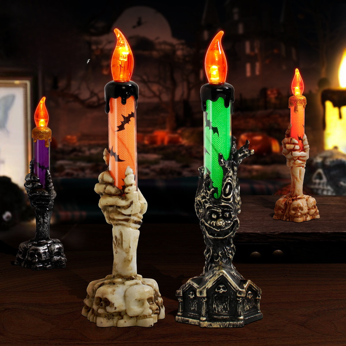 Halloween Candle Lamp