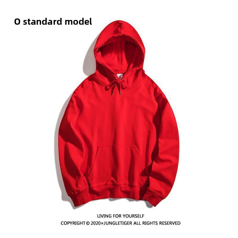 A highly anticipated solid-color sweatshirt for men