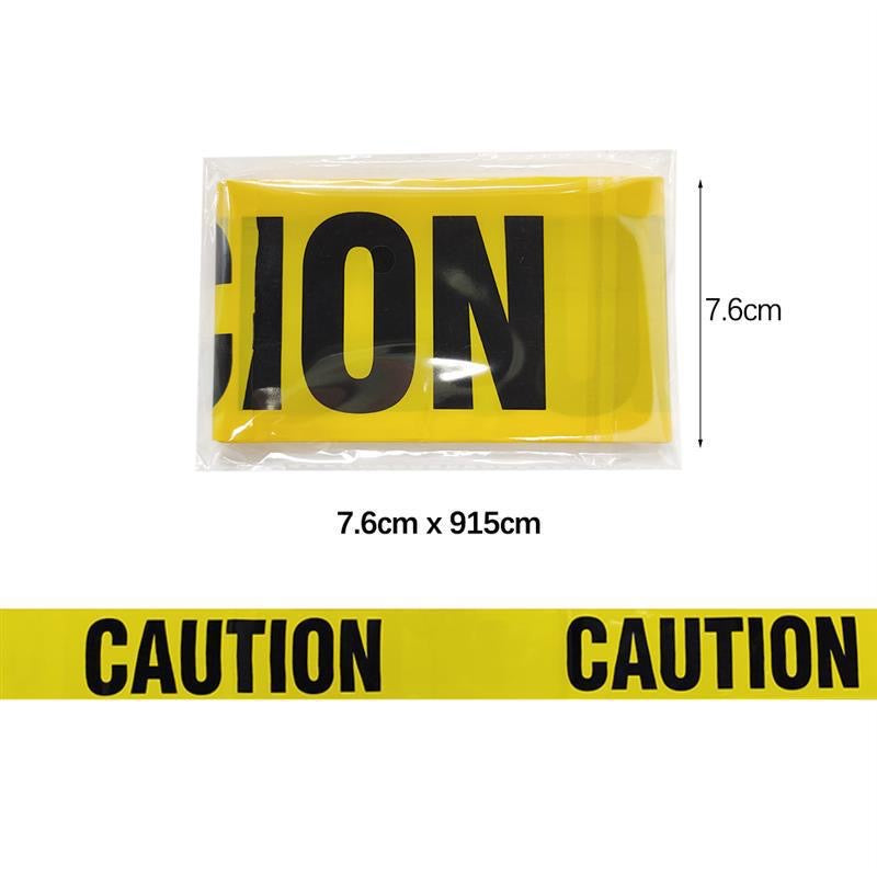 Halloween Decoration Warning Belt