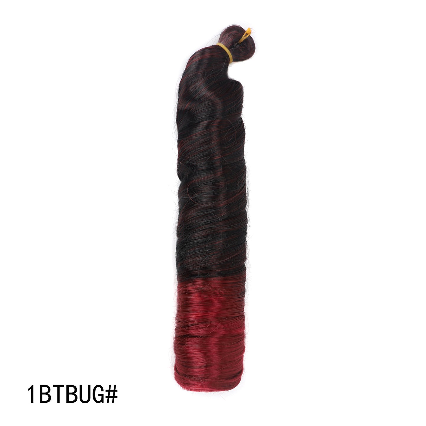 Crochet hair tubes curved wigs braids