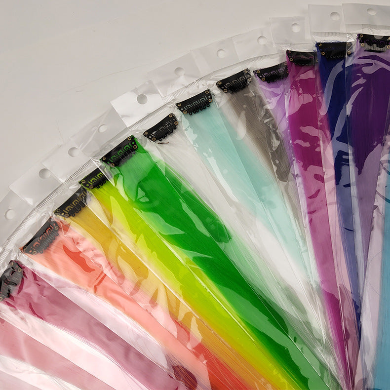 Ear-hanging hair dye