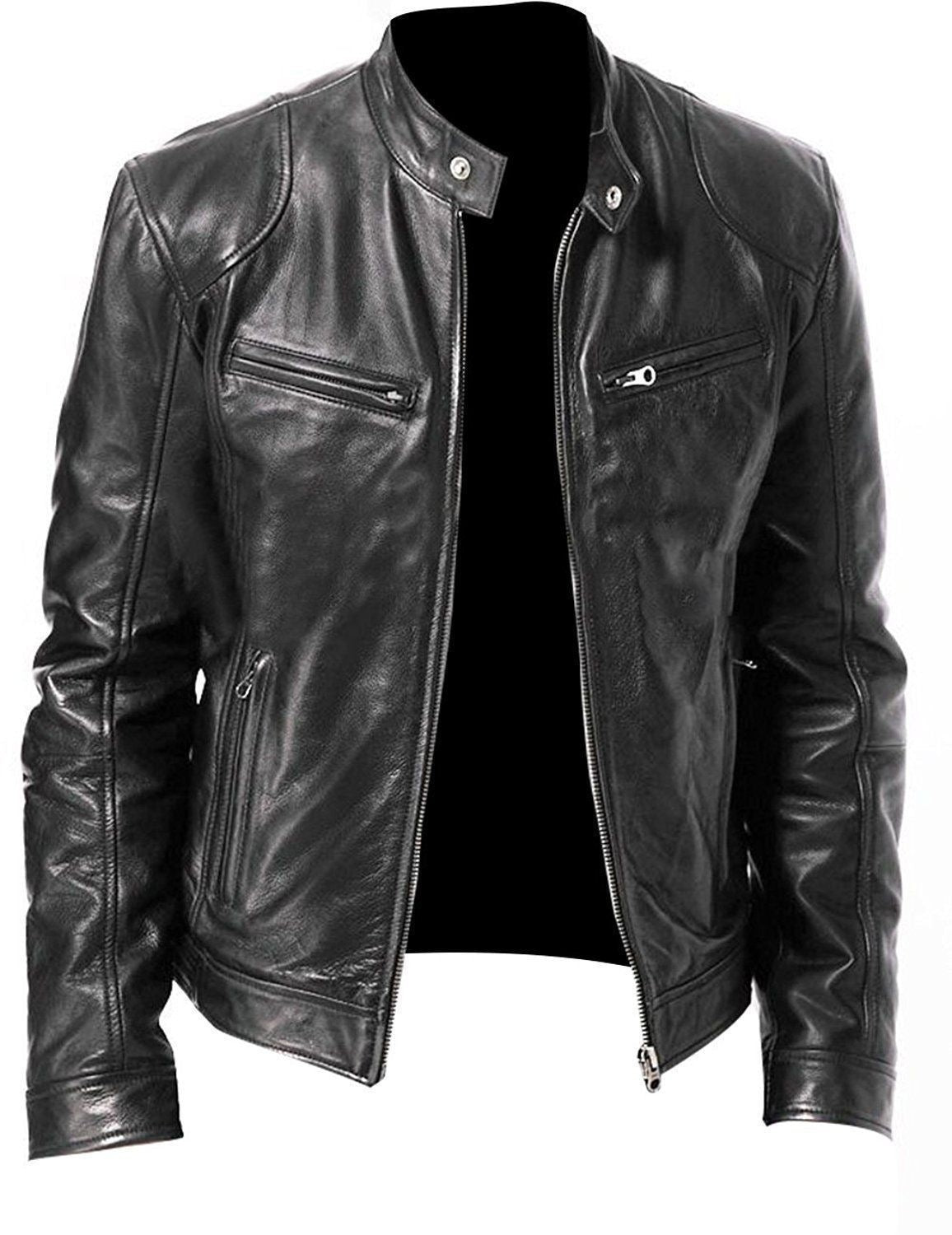 Motorcycle Leather Jacket