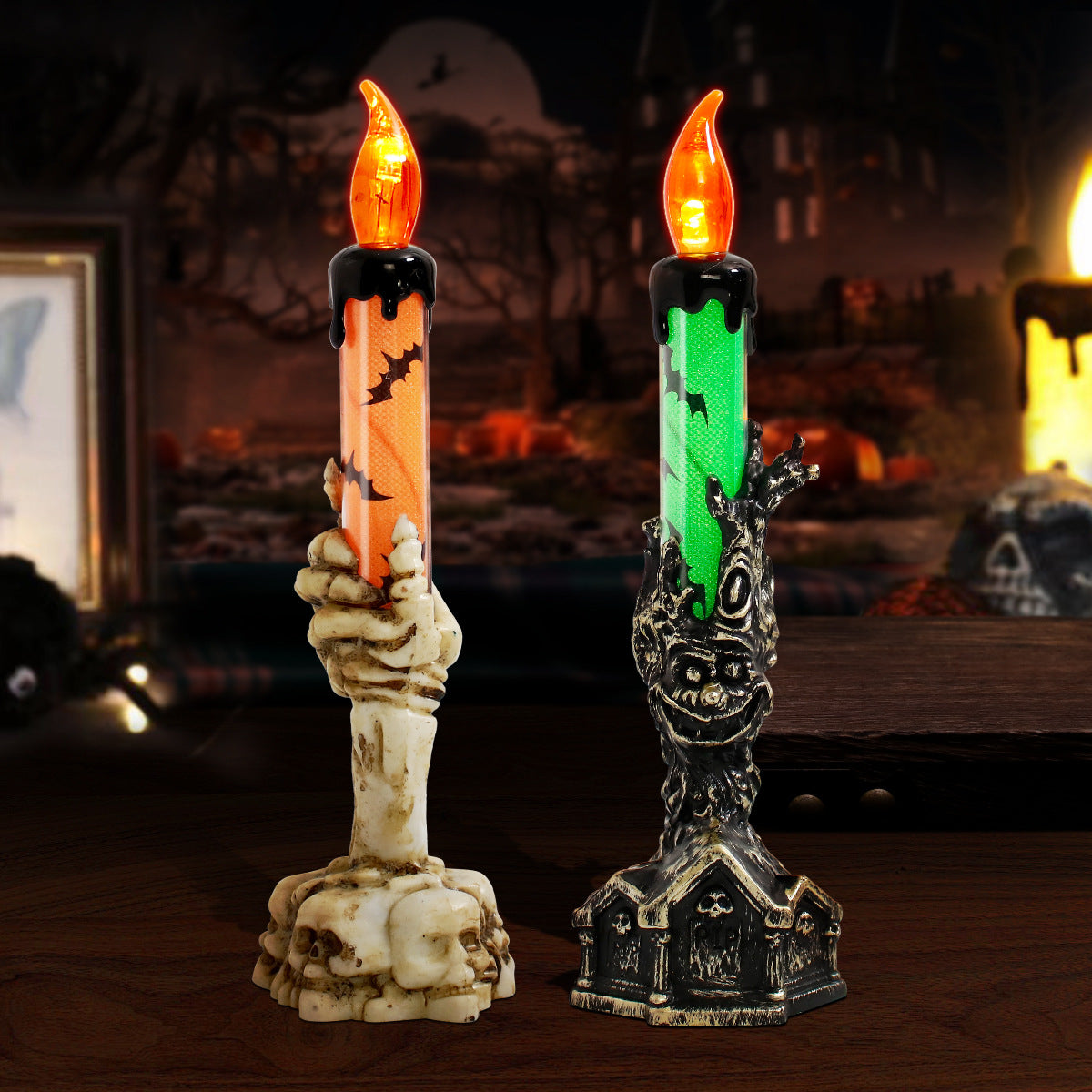 Halloween Candle Lamp