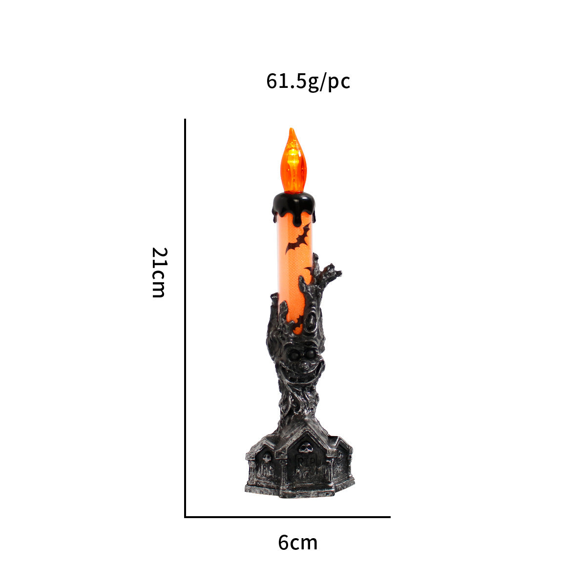 Halloween Candle Lamp