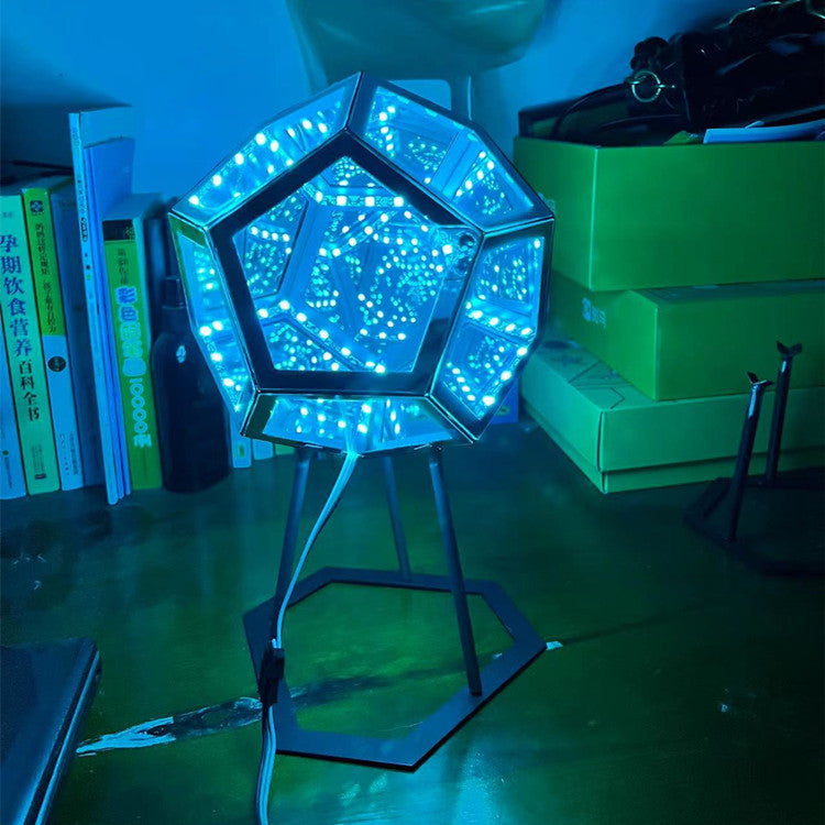 Twelve-sided colored night light