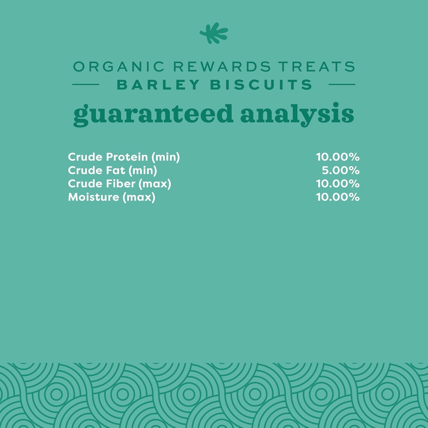 Organic Barley Biscuit Treats for Guinea Pigs and Rabbits - Carrot and Apple Flavor, 2.65 Oz Bag