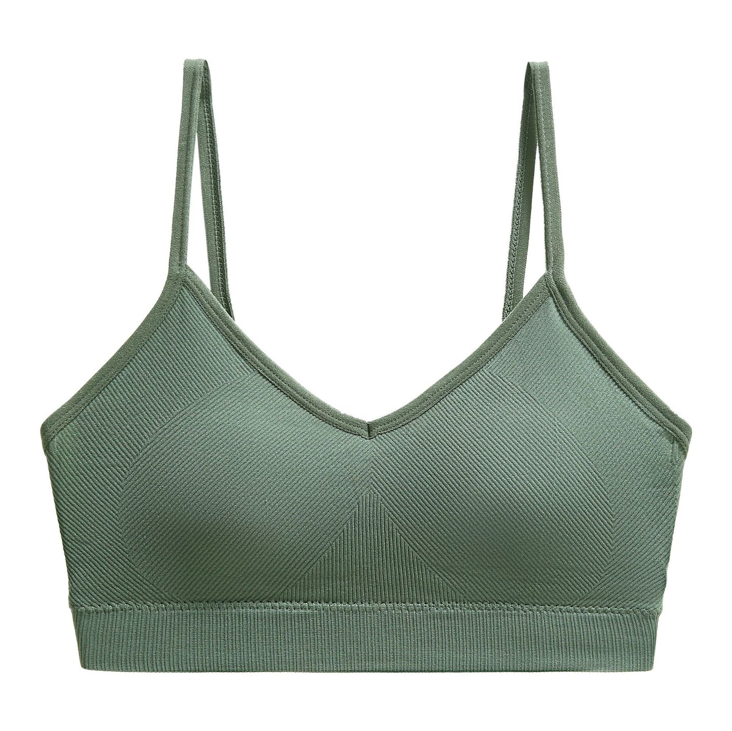 Ladies can wear sports bras on the outside