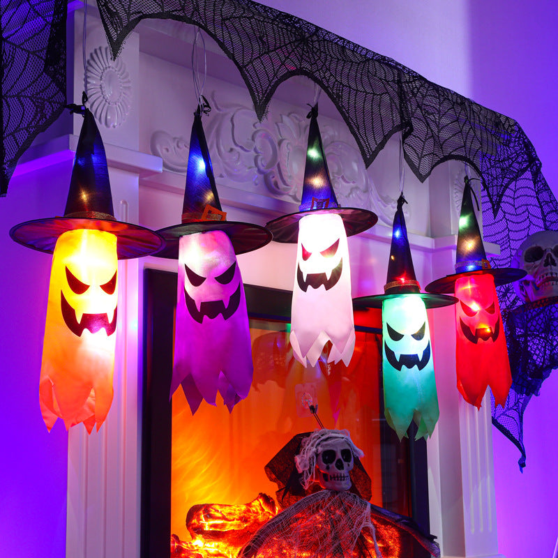 LED Halloween Ghost Decoration Lights