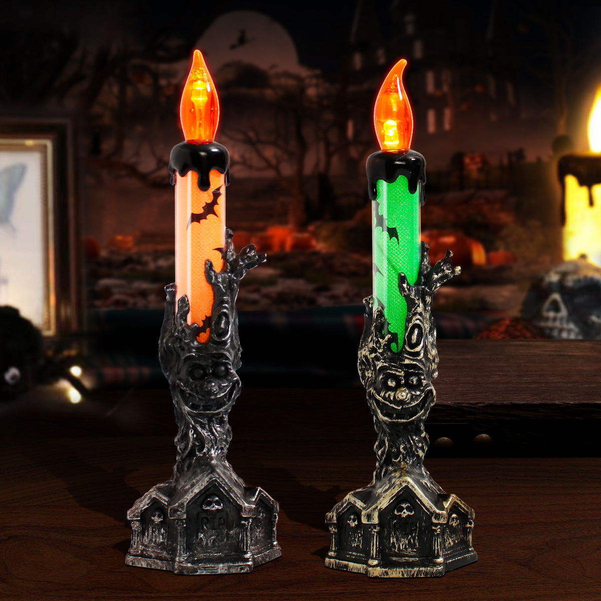 Halloween Candle Lamp