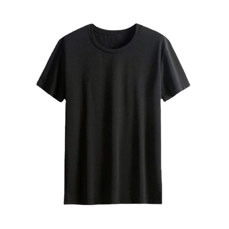 Ice Silk Short-Sleeved T-Shirt for Men