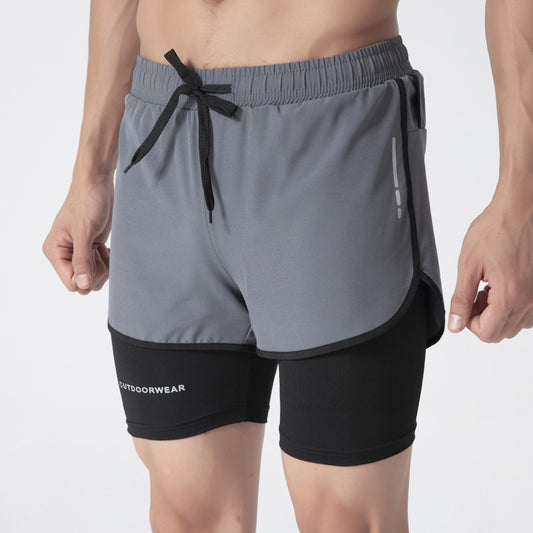 Quick-drying sports shorts for men - marathon version