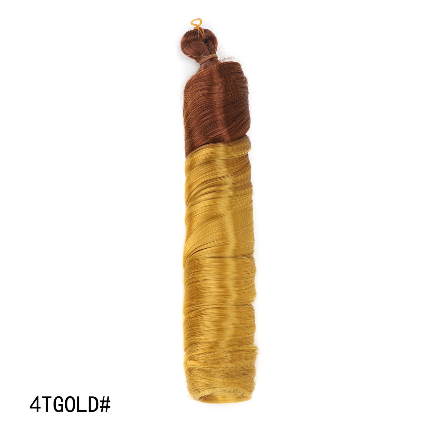 Crochet hair tubes curved wigs braids