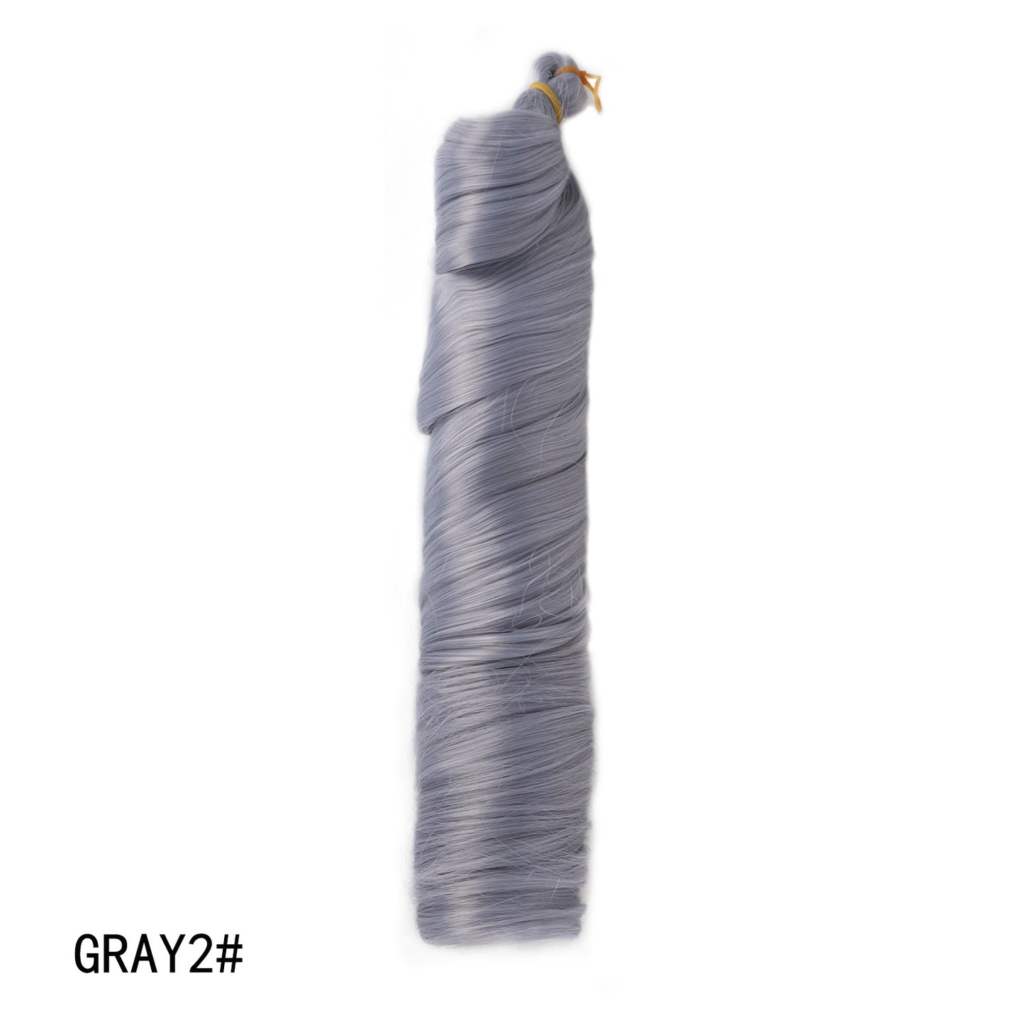 Crochet hair tubes curved wigs braids