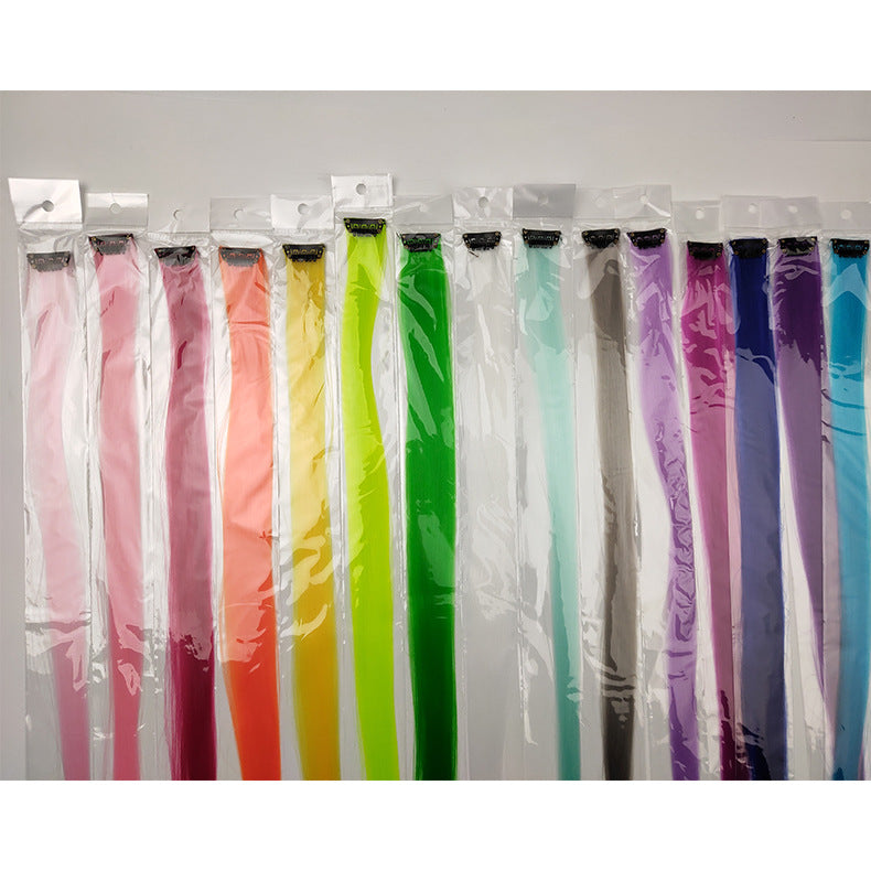 Ear-hanging hair dye