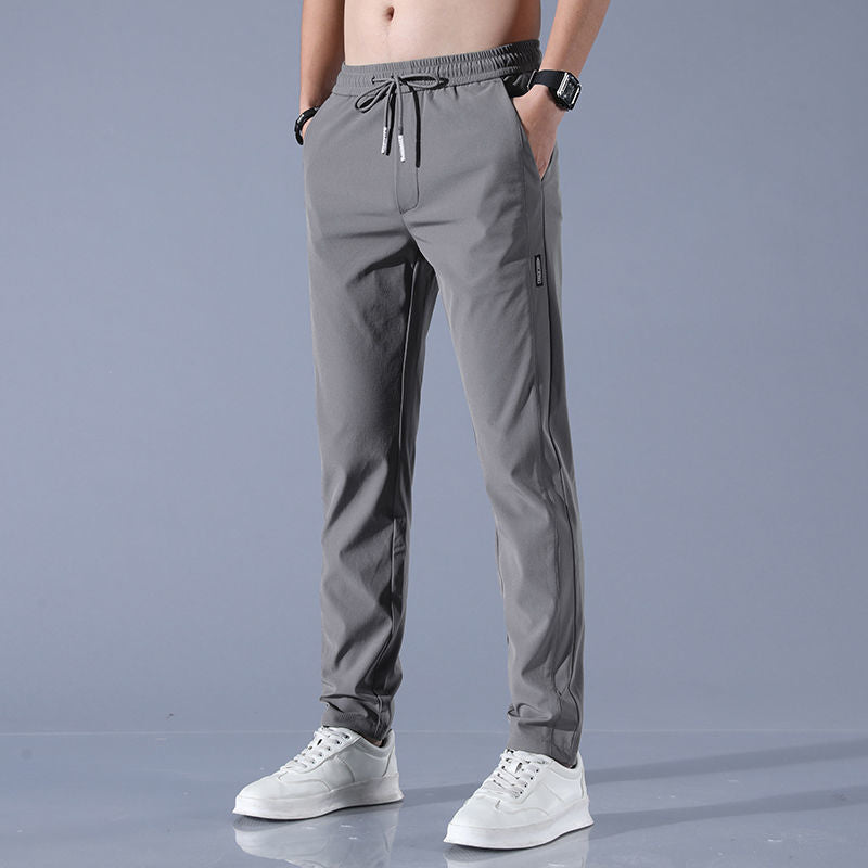 Casual silk pants for men