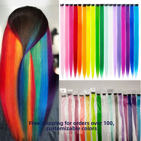 Ear-hanging hair dye