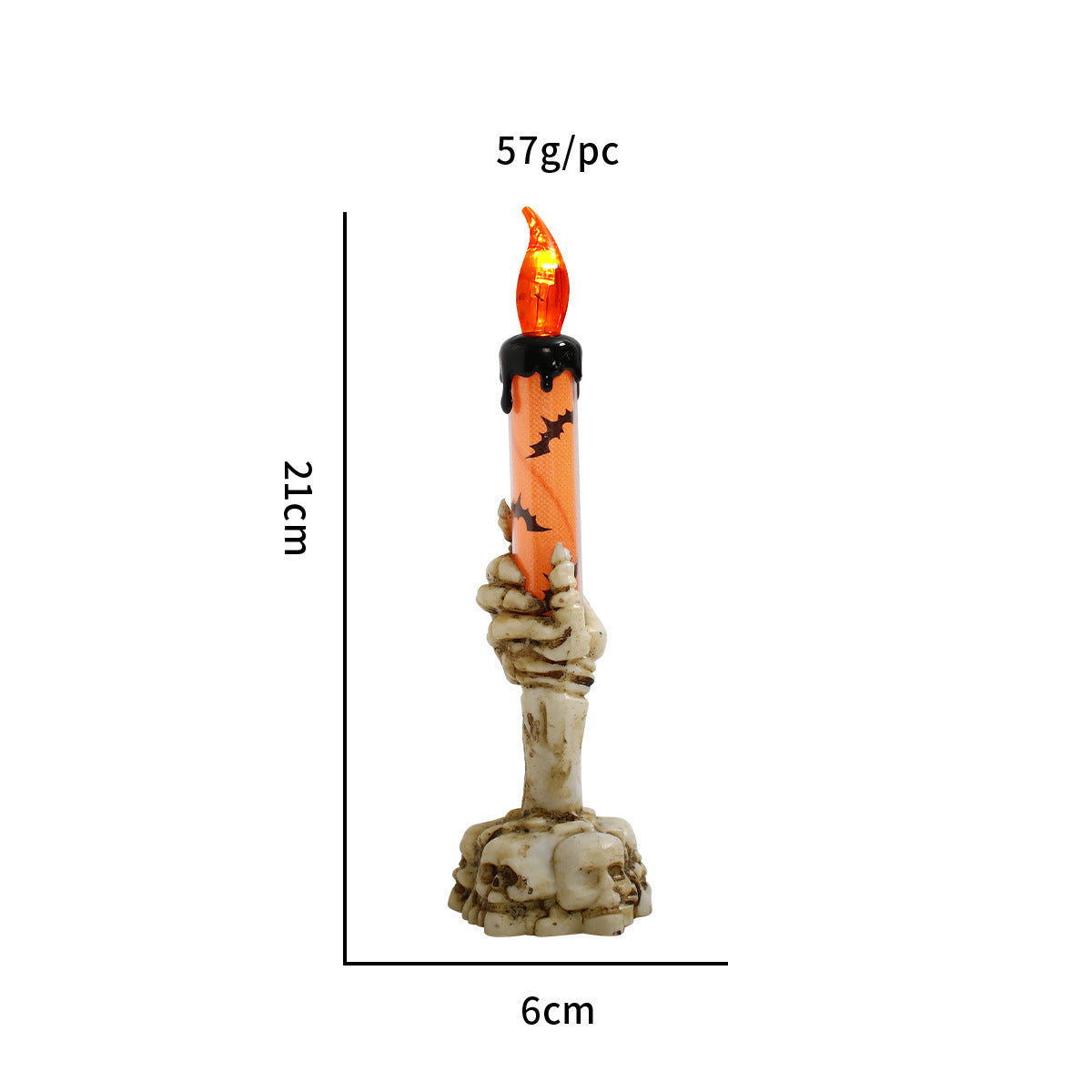 Halloween Candle Lamp