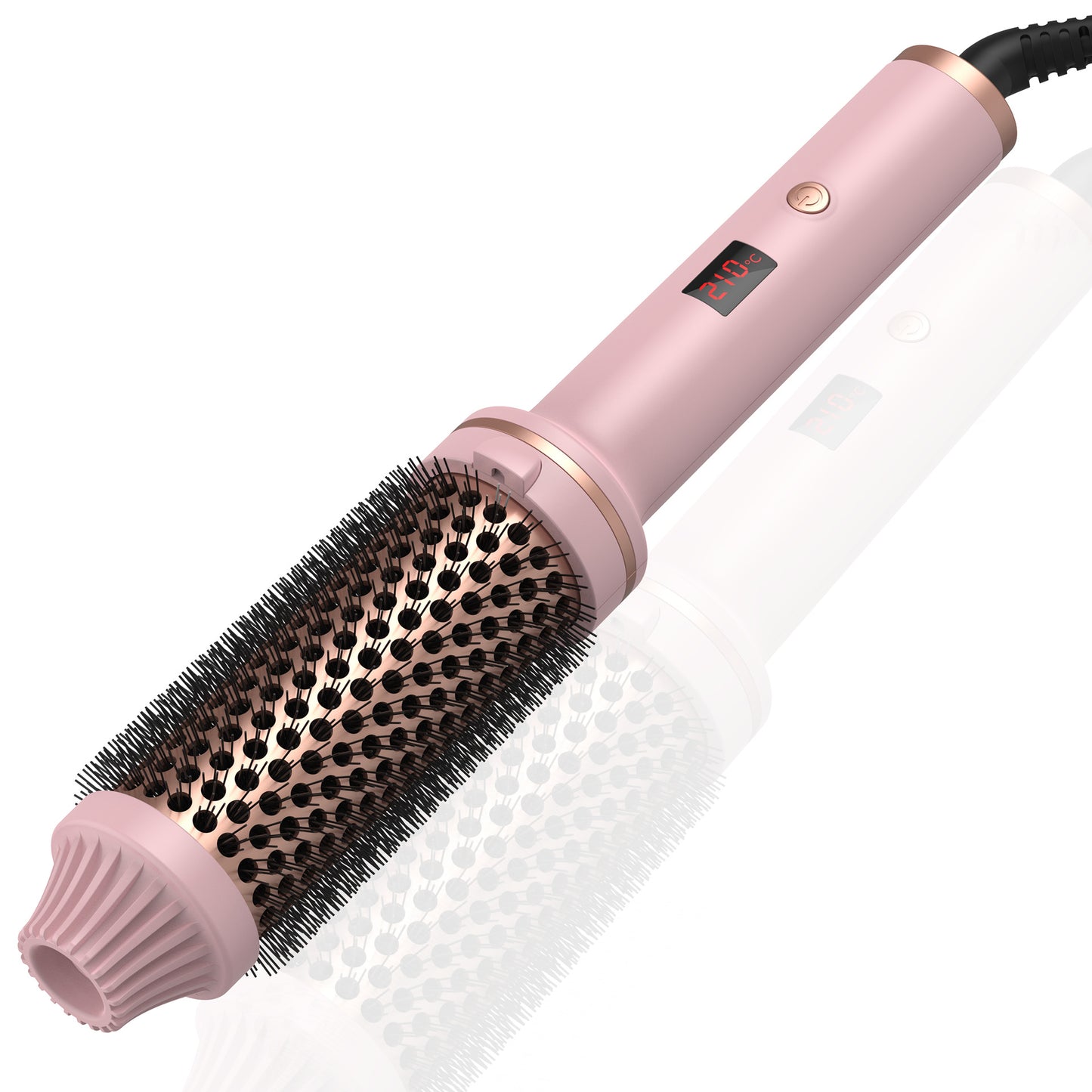 Straight and curling dual-purpose constant-temperature hair perming device