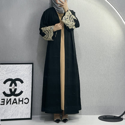 Elegant Embroidered Abaya Dress for Women