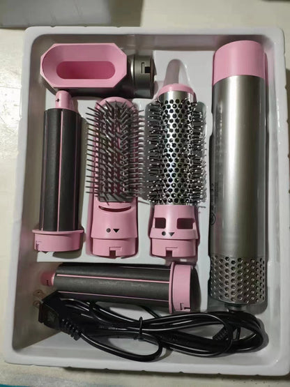 Multi-functional five-in-one hot air comb