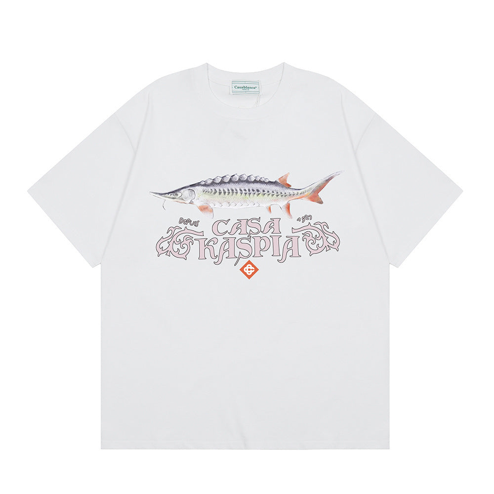 Loose short-sleeved T-shirts for both men and women