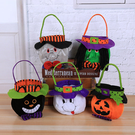 Halloween Decorations Witch Pumpkin Tote Bag