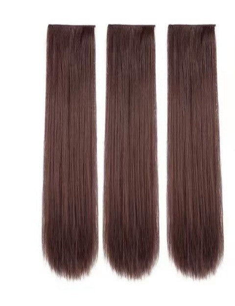 3-Piece Seamless Invisible Long Curly Hair Extensions for Women