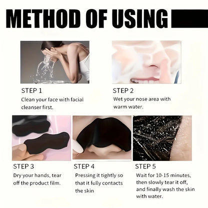 Gentle Nose Care Patches – Alcohol & Fragrance Free, Deep Pore Cleansing Strips for Smooth Skin, Non-Irritating Daily Skincare A