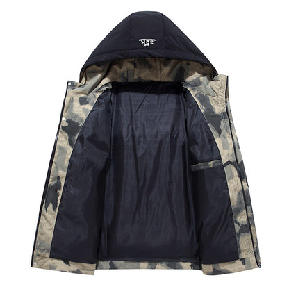 Men's Winter Hooded Padded Jacket