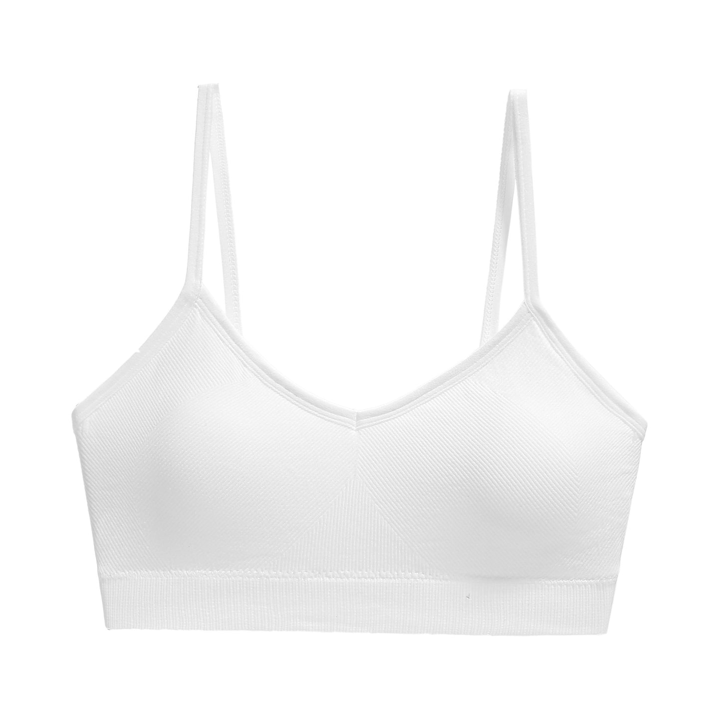Ladies can wear sports bras on the outside